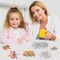 DIY Macaron Bead Keychain Kit - 696PCS Bag Charms Cute Beads Bracelet Necklace Making Craft Kits, Letter Beads for Jewelry Accessories Festival Party Gift Favor for Women Men